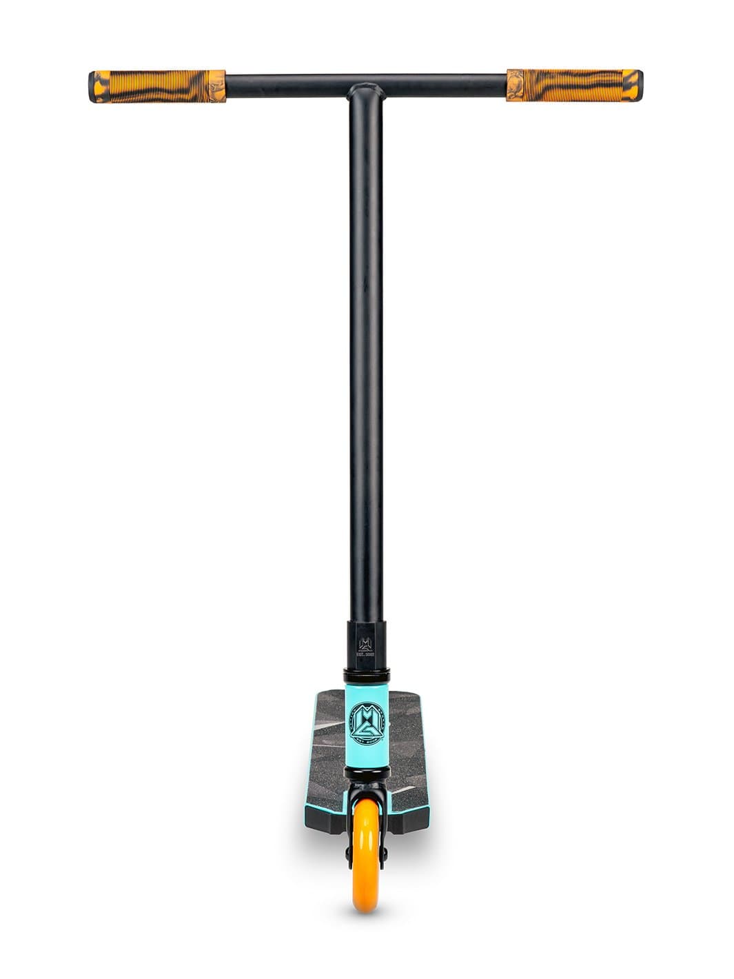 madd-gear-renegade-pro-stunt-scooter-teal-orange-19-x5-deck image 5