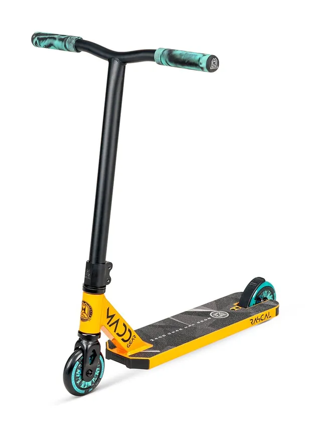 madd-gear-renegade-rascal-stunt-scooter-orange-teal image 1