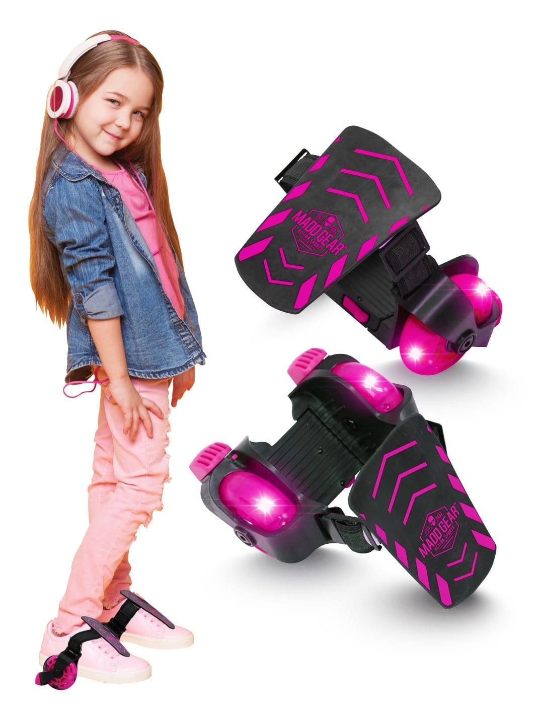 madd-gear-madd-light-up-rollers-fersenroller-pink image 1