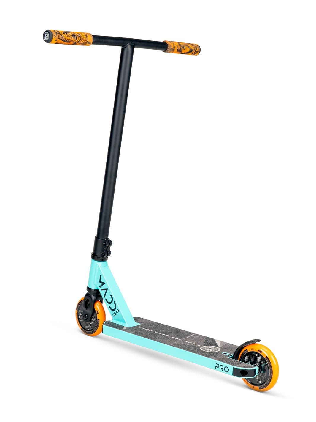 madd-gear-renegade-pro-stunt-scooter-teal-orange-19-x5-deck image 2