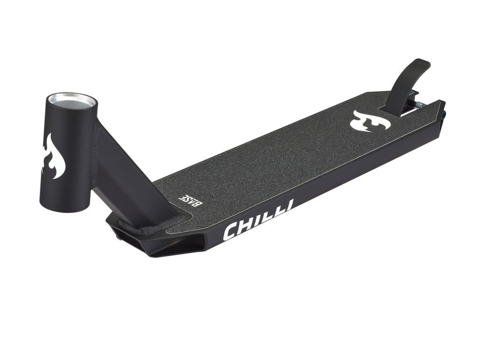 chilli-pro-scooter-base-deck-black-stunt-scooter-deck-inkl-achse image 1