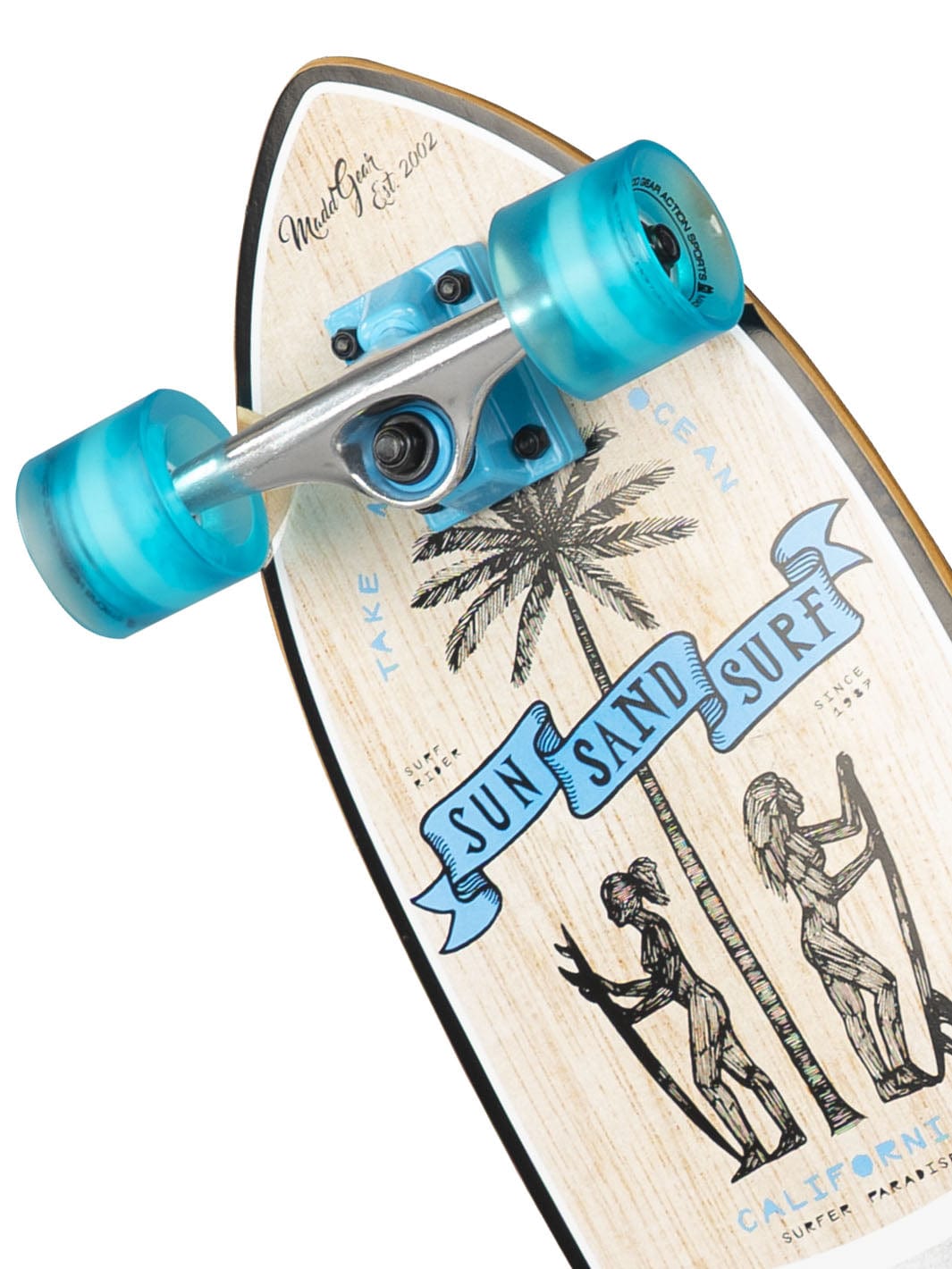 madd-gear-32-cruiser-board-surfer-girl-blau image 2