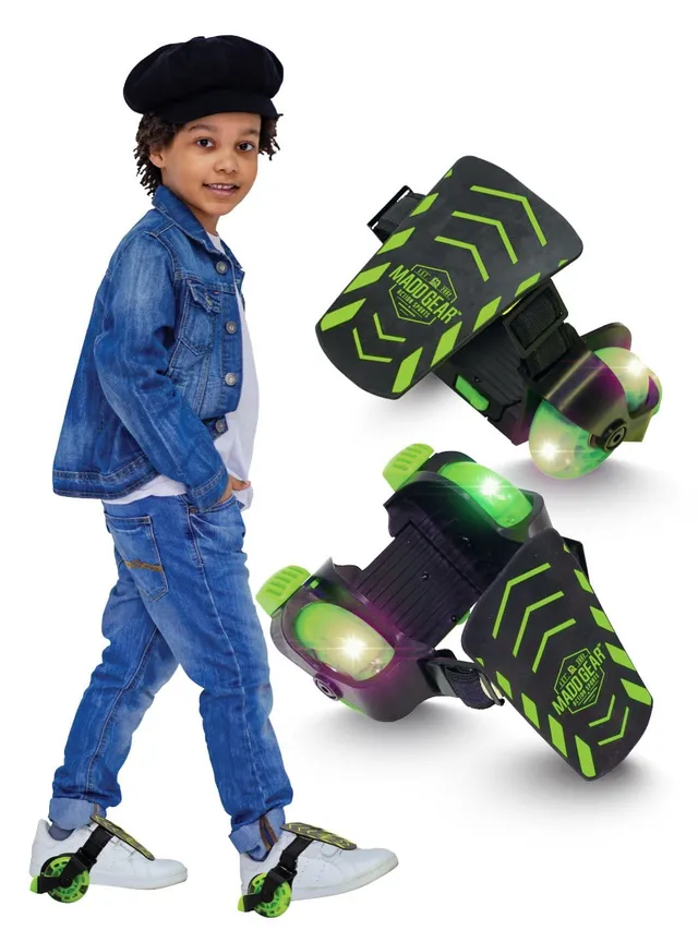madd-gear-madd-light-up-rollers-gr-n-verstellbare-anschnall-rollschuhe image 1