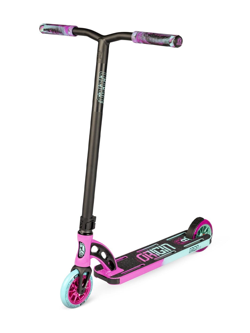 madd-gear-mgo-origin-pro-scooter-pink-teal-pro-stunt-scooter image 6