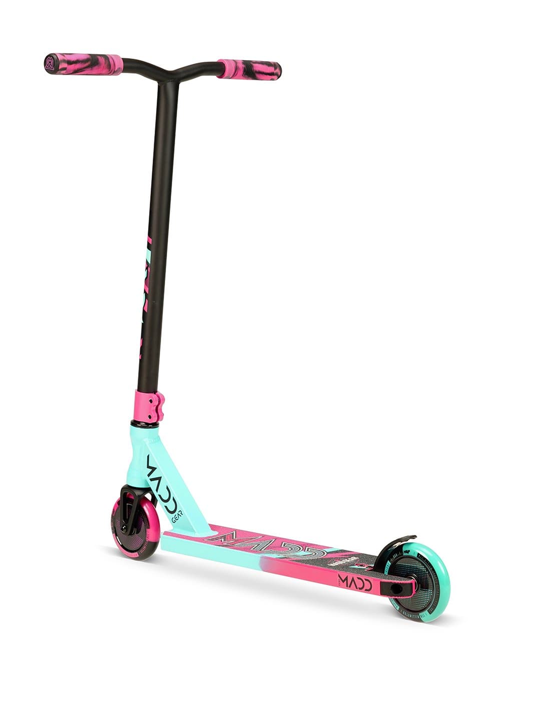 madd-gear-kick-pro-stunt-scooter-teal-pink image 2
