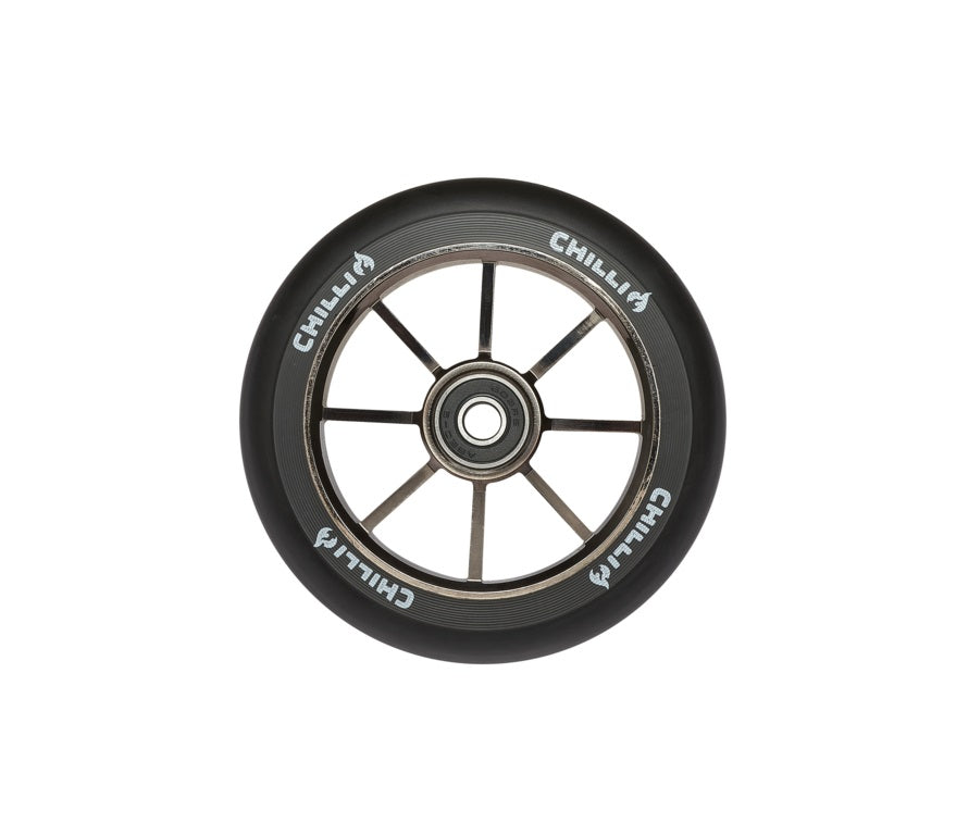 chilli-pro-scooter-wheel-black-neochrome-110mm-rocky-vol-2-rolle image 1