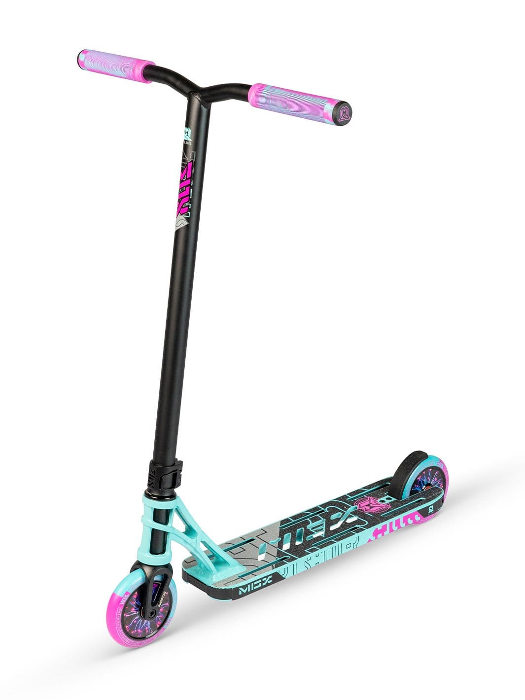 madd-gear-mgx-p1-stunt-scooter-teal-pink image 6