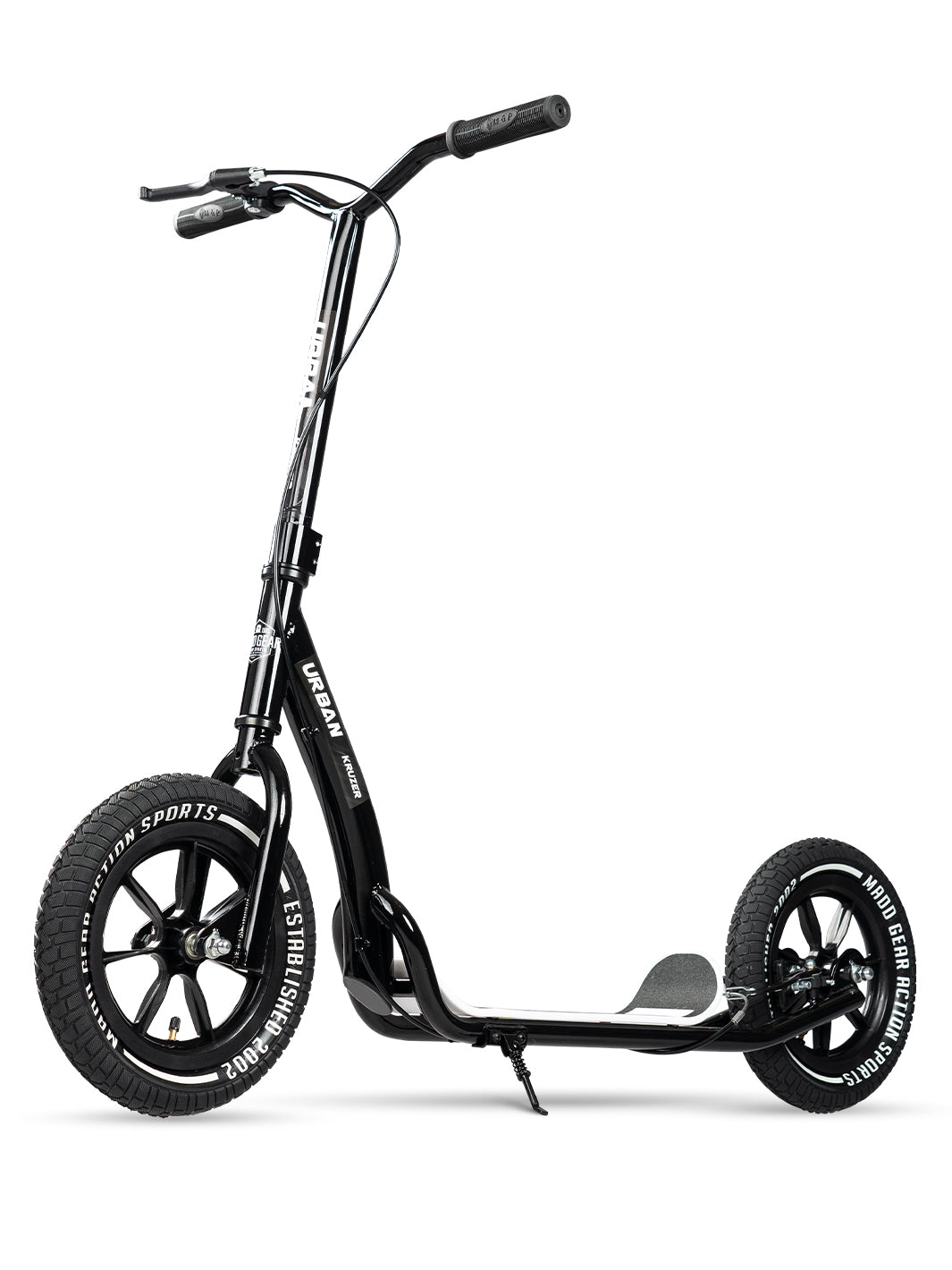 madd-gear-urban-glide-commuter-scooter-black-cityroller-mit-12-luftreifen image 1