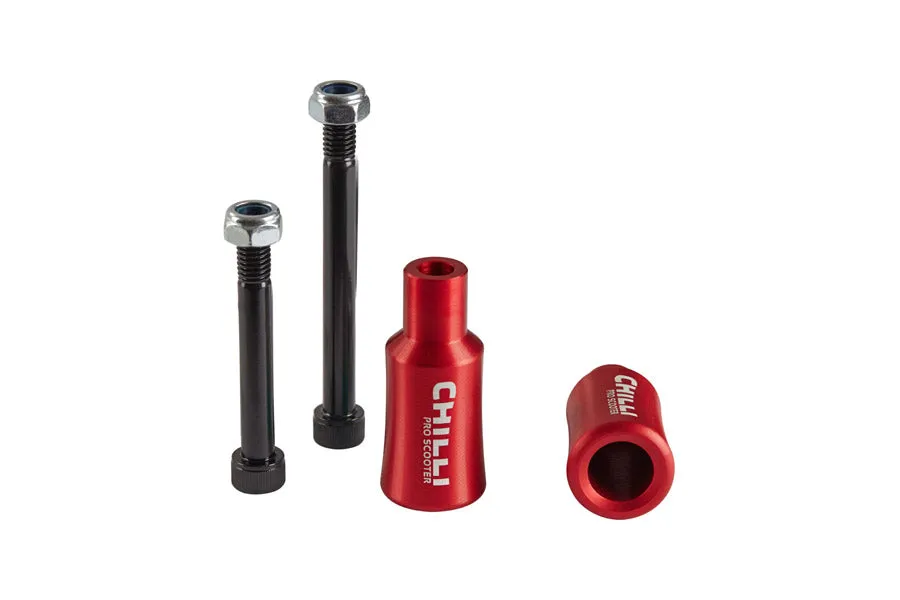 chilli-pro-scooter-peg-barrel-red-stunt-scooter-pegs-mit-achsen image 1