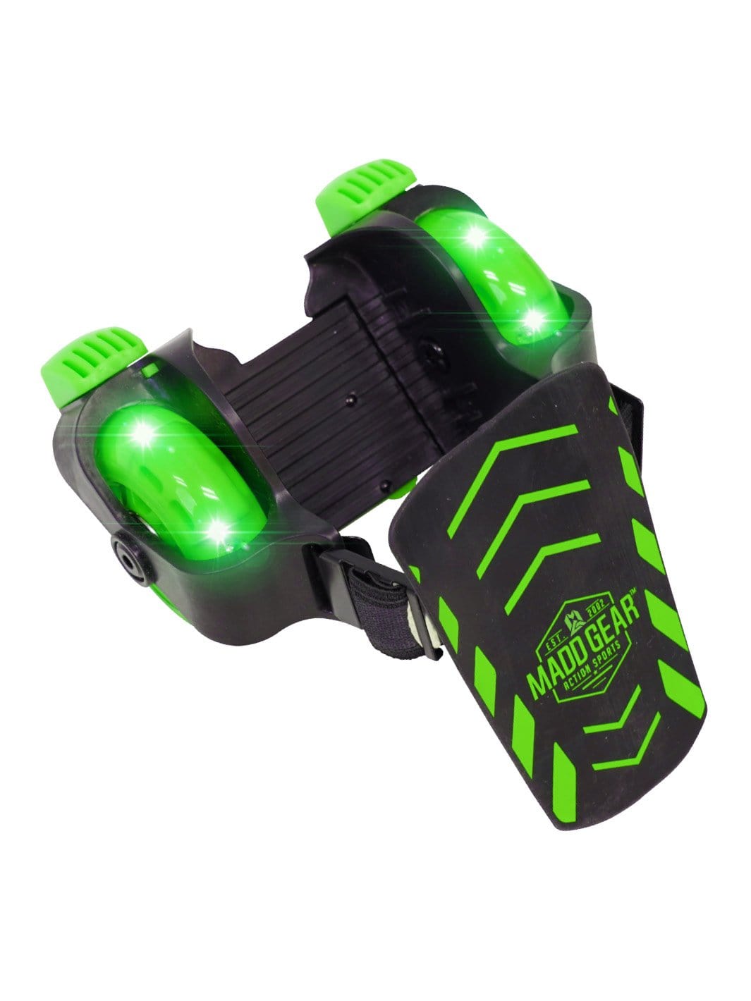madd-gear-madd-light-up-rollers-gr-n-verstellbare-anschnall-rollschuhe image 2