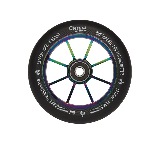 chilli-pro-scooter-wheel-neochrome-110mm-stunt-rolle-rocky image 1