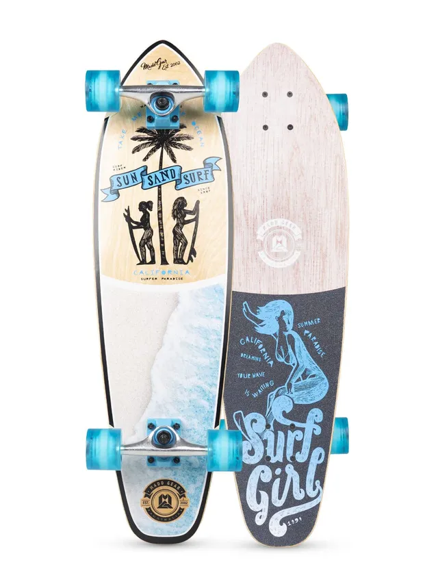 madd-gear-32-cruiser-board-surfer-girl-blau image 1