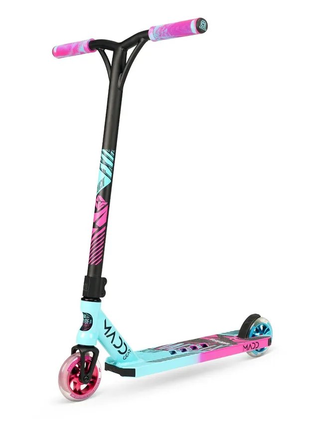 madd-gear-kick-extreme-stunt-scooter-teal-pink image 1