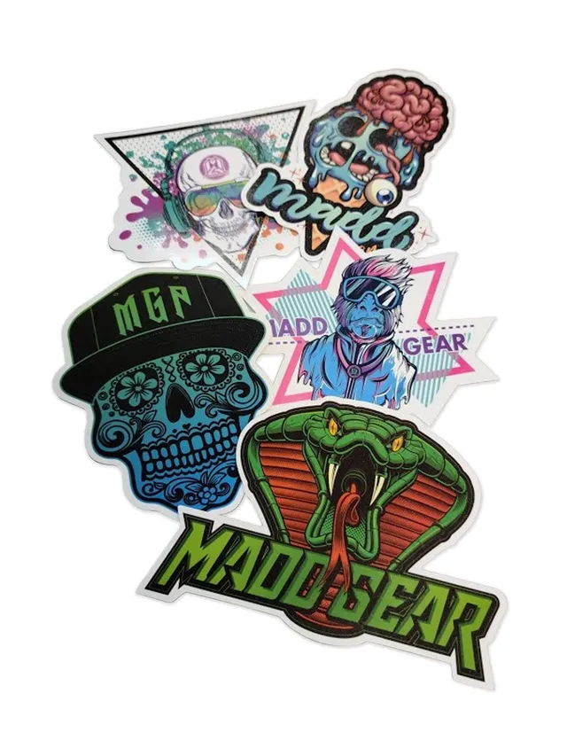 madd-gear-sticker-pack-5er-set-sortiert image 1