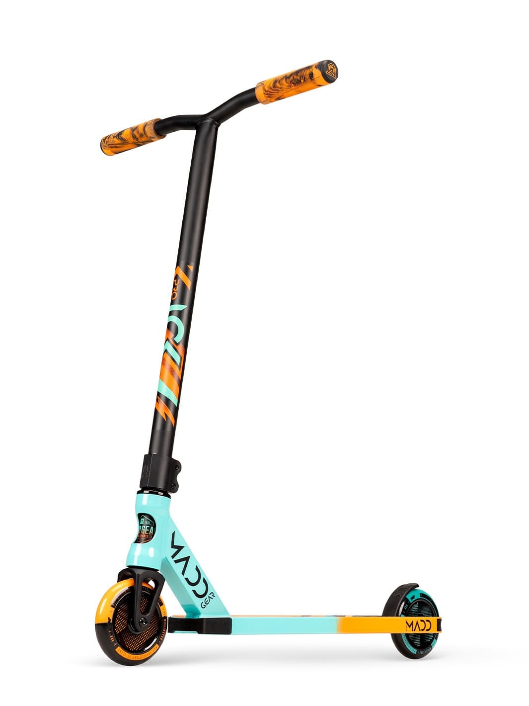 madd-gear-kick-pro-5-zoll-stunt-scooter-teal-orange image 5